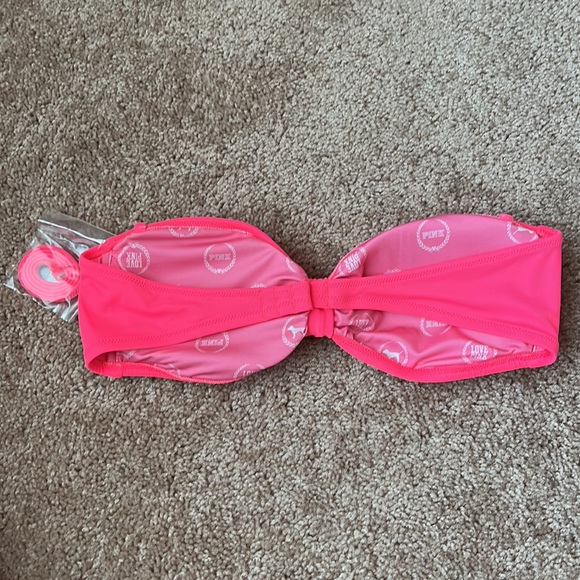 NWOT PINK Victoria’s Secret Bikini Top - Picture 3 of 8